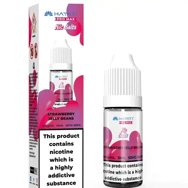 Strawberry Jelly Beans Nic Salt E-Liquid by Hayati Crystal Pro Max 10ml