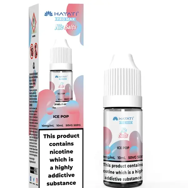 Ice Pop Nic Salt E-Liquid by Hayati Crystal Pro Max 10ml