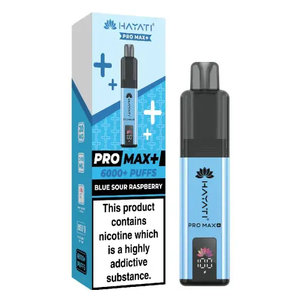 Hayati Pro Max Plus 6K Disposable Vape 20mg