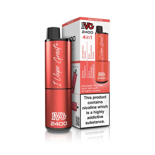 IVG 2400 Bar 4 in 1 Disposable Vape Kit