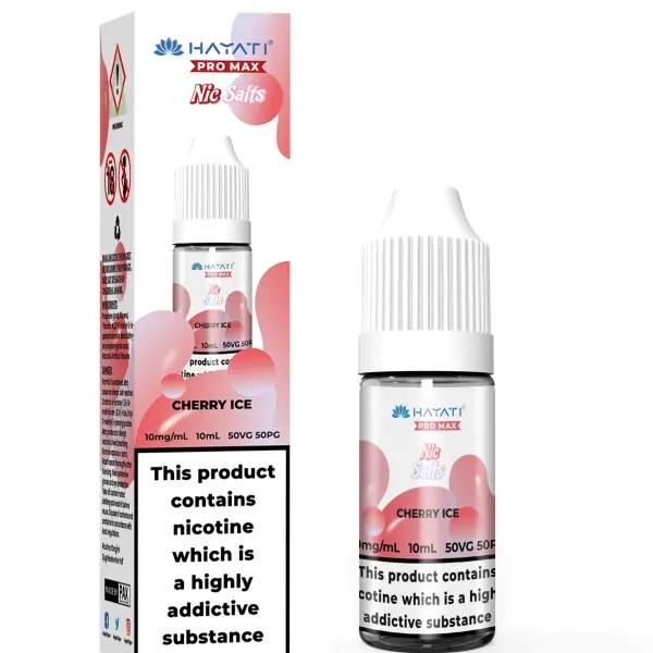 Cherry Ice Nic Salt E-Liquid by Hayati Crystal Pro Max 10ml