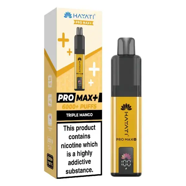 Hayati Pro Max Plus 6K Disposable Vape 20mg