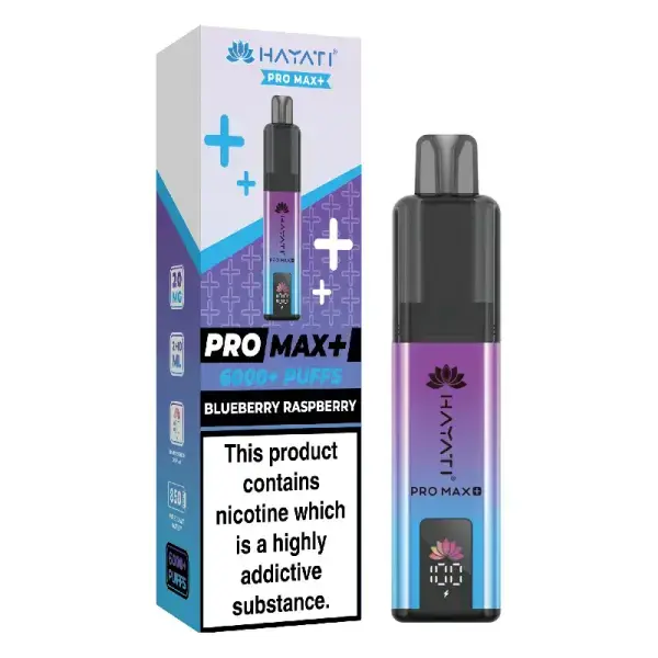 Hayati Pro Max Plus 6K Disposable Vape 20mg