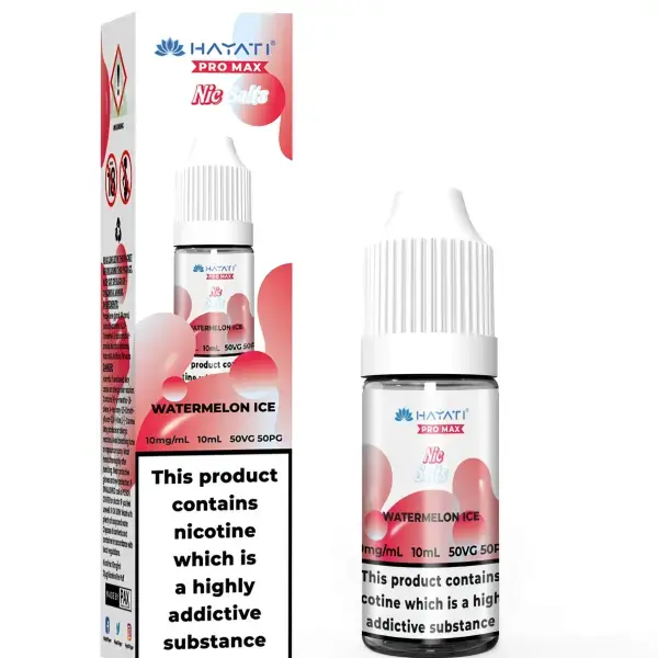 Watermelon Ice Nic Salt E-Liquid by Hayati Crystal Pro Max 10ml