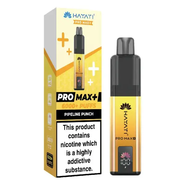 Hayati Pro Max Plus 6K Disposable Vape 20mg
