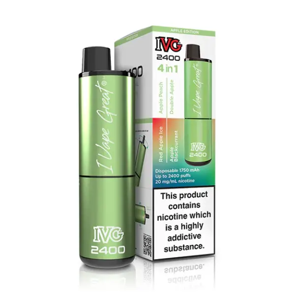 IVG 2400 Bar 4 in 1 Disposable Vape Kit