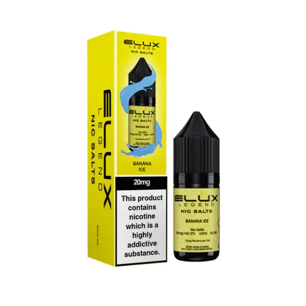 Banana Ice 10ml Nic Salt E-Liquid by Elux Legend