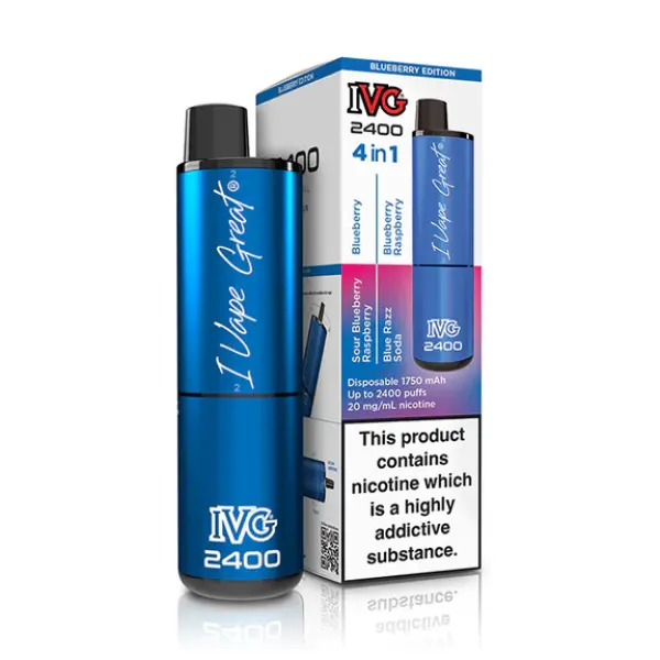 IVG 2400 Bar 4 in 1 Disposable Vape Kit