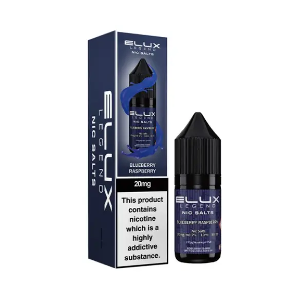 Blueberry Raspberry 10ml Nic Salt E-Liquid by Elux Legend