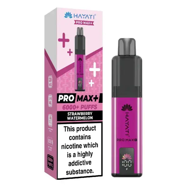 Hayati Pro Max Plus 6K Disposable Vape 20mg