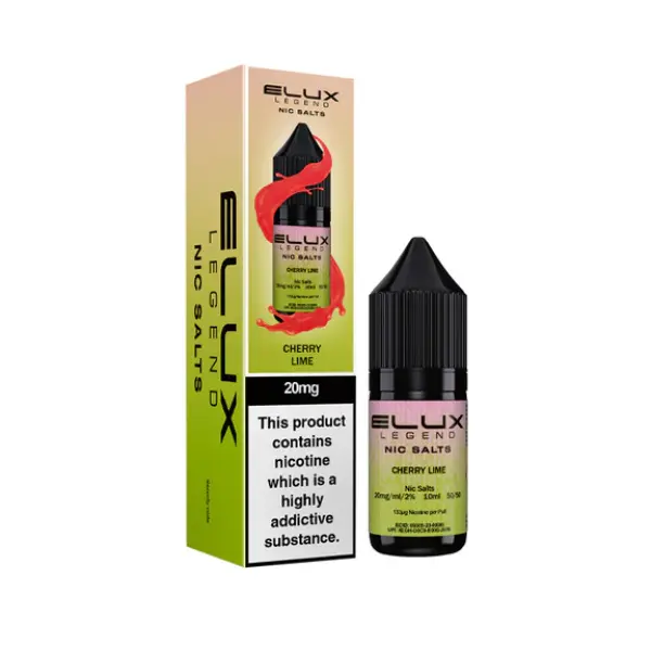 Cherry Lime 10ml Nic Salt E-Liquid by Elux Legend