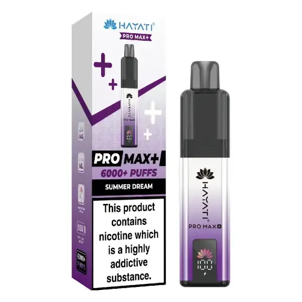 Hayati Pro Max Plus 6K Disposable Vape 20mg