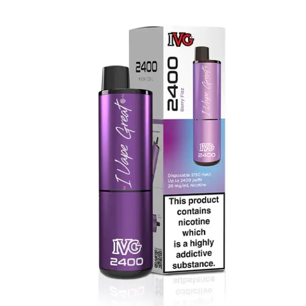 IVG 2400 Bar 4 in 1 Disposable Vape Kit