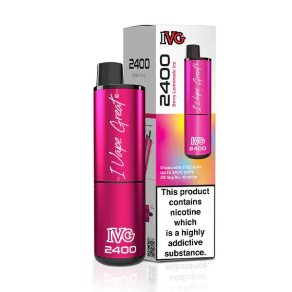 IVG 2400 Bar 4 in 1 Disposable Vape Kit