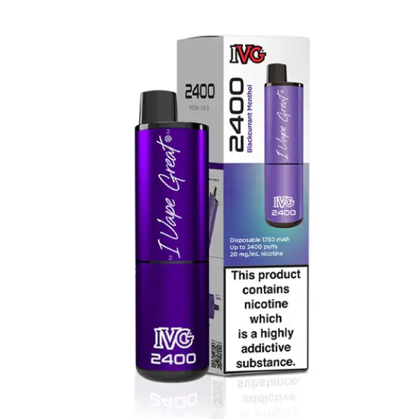 IVG 2400 Bar 4 in 1 Disposable Vape Kit