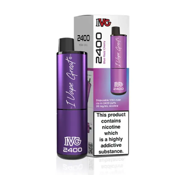 IVG 2400 Bar 4 in 1 Disposable Vape Kit