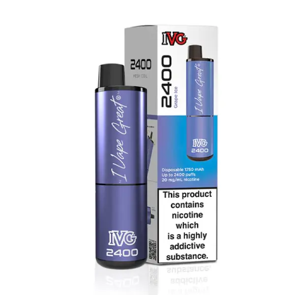 IVG 2400 Bar 4 in 1 Disposable Vape Kit