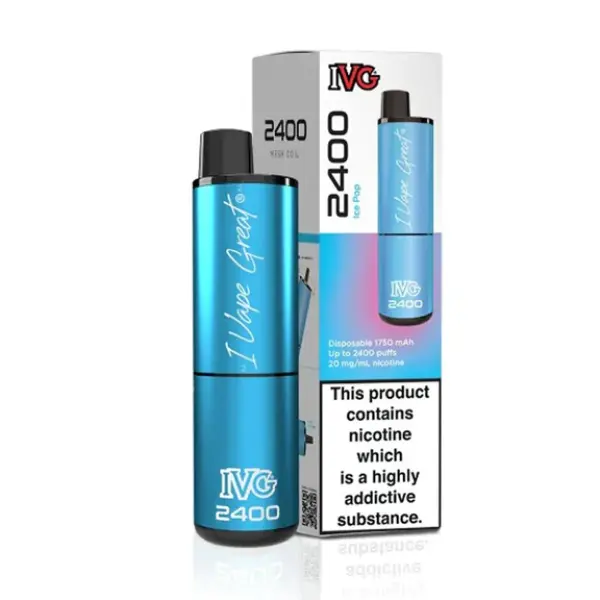 IVG 2400 Bar 4 in 1 Disposable Vape Kit