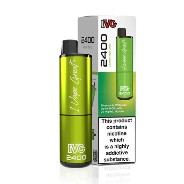 IVG 2400 Bar 4 in 1 Disposable Vape Kit