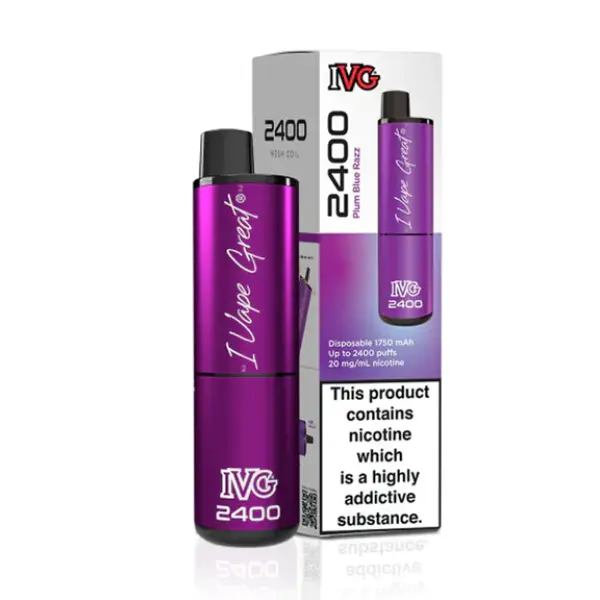 IVG 2400 Bar 4 in 1 Disposable Vape Kit