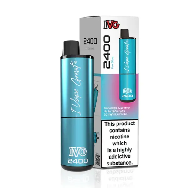IVG 2400 Bar 4 in 1 Disposable Vape Kit