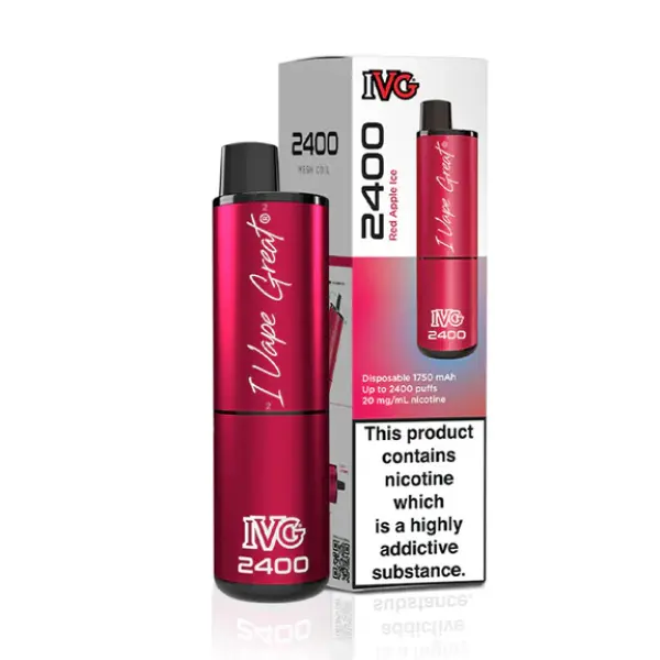 IVG 2400 Bar 4 in 1 Disposable Vape Kit