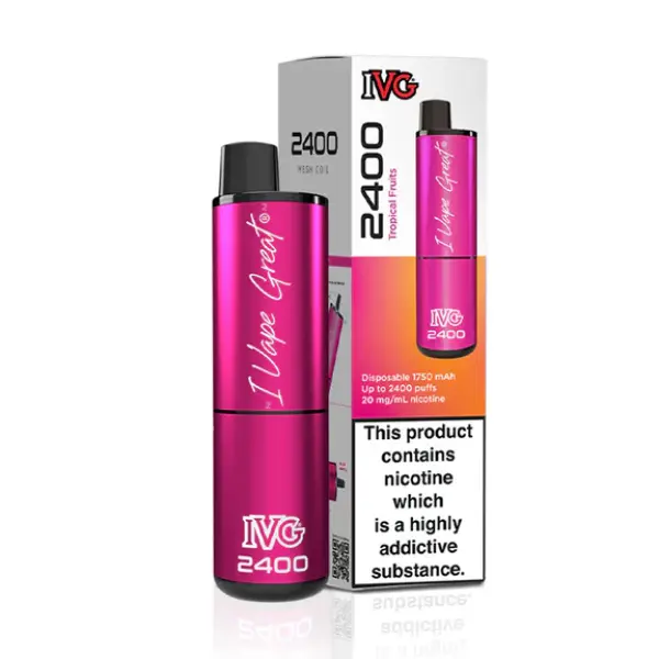 IVG 2400 Bar 4 in 1 Disposable Vape Kit