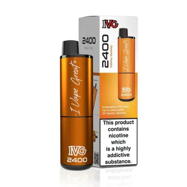 IVG 2400 Bar 4 in 1 Disposable Vape Kit