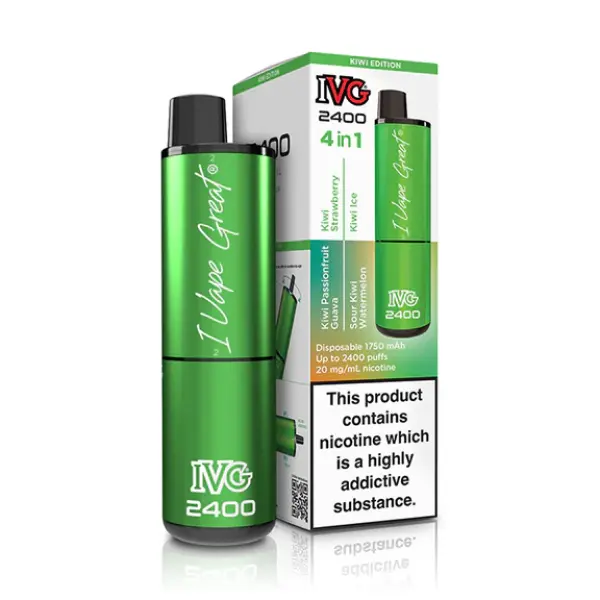 IVG 2400 Bar 4 in 1 Disposable Vape Kit