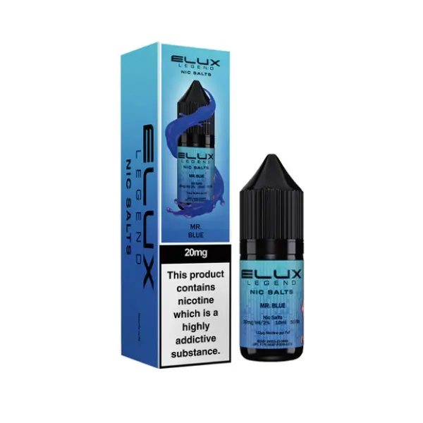 Mr. Blue 10ml Nic Salt E-Liquid by Elux Legend