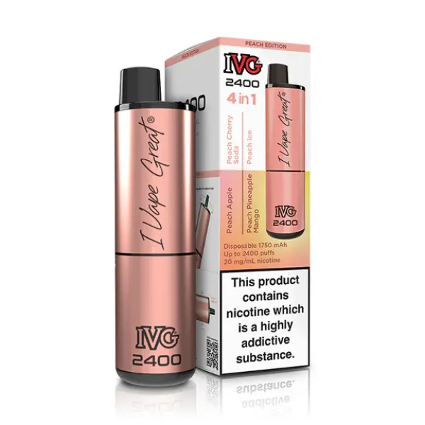 IVG 2400 Bar 4 in 1 Disposable Vape Kit