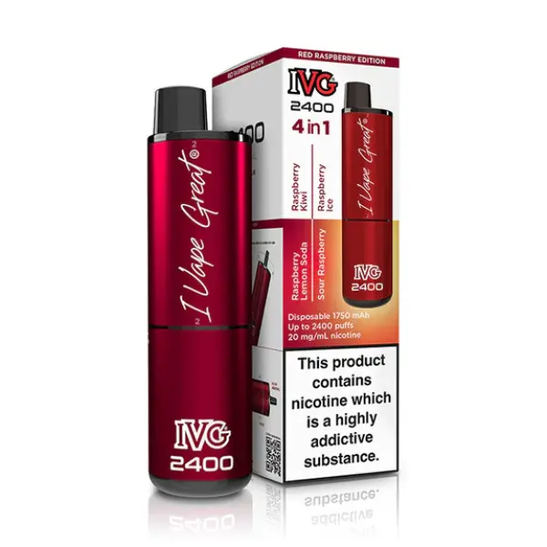 IVG 2400 Bar 4 in 1 Disposable Vape Kit