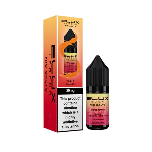 Triple Mango 10ml Nic Salt E-Liquid by Elux Legend