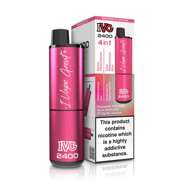 IVG 2400 Bar 4 in 1 Disposable Vape Kit